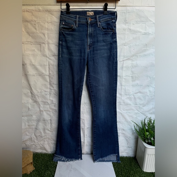MOTHER The insider Crop step fray Sweet and Sassy size 23 fits 24 - Picture 13 of 14